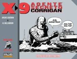 AGENTE SECRETO X-9 CORRIGAN: LA CRIATURA DEL ABISMO (1973-75) [CARTONE]