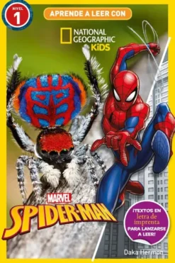 APRENDE A LEER CON NATIONAL GEOGRAPHIC (NIVEL 1): SPIDERMAN [RUSTICA]