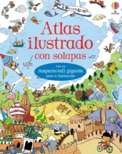 ATLAS ILUSTRADO CON SOLAPAS [CARTONE]