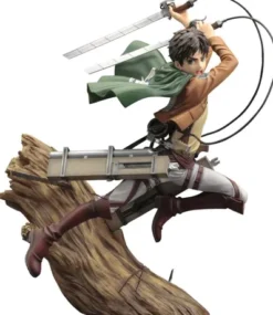 ATTACK ON TITAN: ESTATUA EREN YEAGER RENEWAL PACKAGE VER. ARTFXJ 1/826 CM PVC [CAJA]
