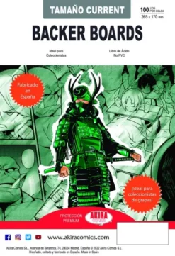 BACKER BOARDS PARA COMICS TAMAÑO CURRENT AKIRA COMICS [PAQUETE 100 UDS]