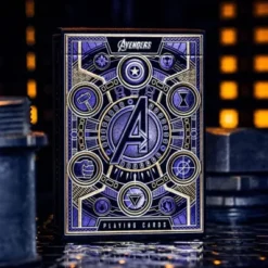 BARAJA NAIPES BICYCLE: AVENGERS THE INFINITY SAGA BLUE VERSION [CAJA]