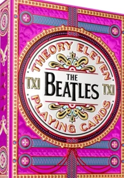 BARAJA NAIPES BICYCLE: THE BEATLES (VERSION ROSA) [CAJA]