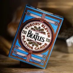 BARAJA NAIPES BICYCLE: THE BEATLES (VERSION AZUL) [CAJA]