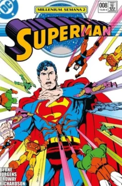 BIBLIOTECA DC: SUPERMAN Nº08 (1988 / 595-596 USA) [RUSTICA]