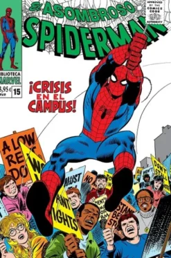BIBLIOTECA MARVEL: ASOMBROSO SPIDERMAN Nº15 (1968 / 68-70 USA) [RUSTICA]