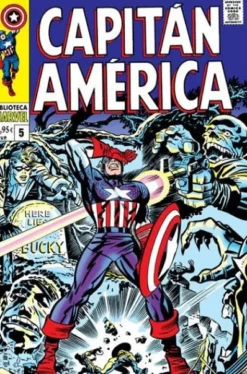 BIBLIOTECA MARVEL: CAPITAN AMERICA Nº05 (1968 / 102-107 USA) [RUSTICA]