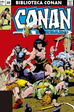 BIBLIOTECA MARVEL: CONAN EL BARBARO Nº23 (1982 / 133-138 USA) [RUSTICA]