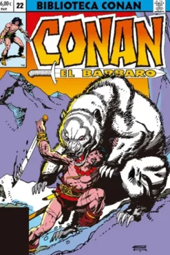 BIBLIOTECA MARVEL: CONAN EL BARBARO Nº22 (1981 / 127-132 USA) [RUSTICA]