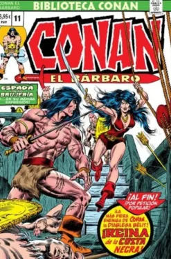 BIBLIOTECA MARVEL: CONAN EL BARBARO Nº11 (1976 / 58-64 USA) [RUSTICA]