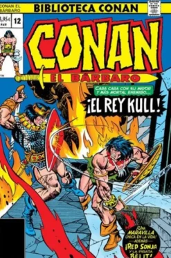 BIBLIOTECA MARVEL: CONAN EL BARBARO Nº12 (1976-77 / 65-68 USA) [RUSTICA]