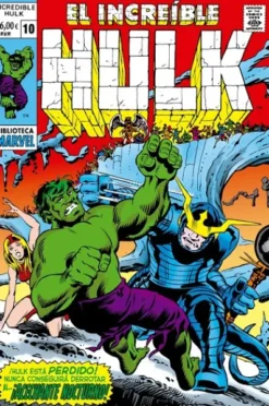 BIBLIOTECA MARVEL: EL INCREIBLE HULK Nº10 (1969-1970 / 124-129 USA) [RUSTICA]