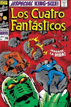 BIBLIOTECA MARVEL: LOS 4 FANTASTICOS Nº16 (1968 / 79-82 USA) [RUSTICA]