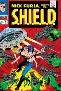 BIBLIOTECA MARVEL: NICK FURIA, AGENTE SHIELD Nº02 (1966-67 / 145-153 USA) [RUSTICA]