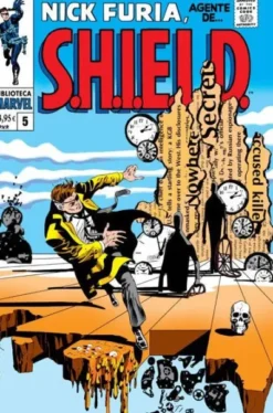 BIBLIOTECA MARVEL: NICK FURIA, AGENTE SHIELD Nº05 (1968 / 4-9 USA) [RUSTICA]