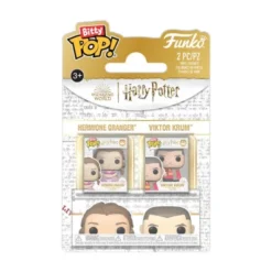 BITTY POP! HARRY POTTER: PACK DE 2 FIGURAS HERMIONE & KRUM 2,5 CM [CAJA]