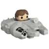 BITTY POP! RIDES STAR WARS: FIGURA HAN SOLO WITH MILLENIUM FALCON 2,5 CM [CAJA]