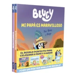 BLUEY: ¡PAPA Y MAMA SON GENIALES! (PACK CON DOS LIBROS Y POSTER DE REGALO) [CARTONE]