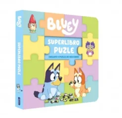 BLUEY: SUPERLIBRO PUZZLE (4 PUZLES DE DOS CARAS PARA LEER Y JUGAR) [CARTONE]
