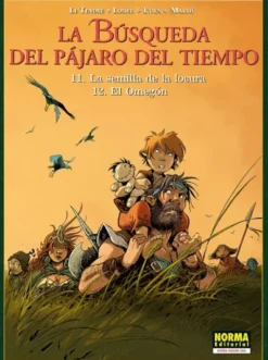 BUSQUEDA DEL PAJARO DEL TIEMPO, LA Nº11 / Nº12: LA SEMILLA DE LA LOCURA / EL OMEGON [ALBUM RUSTICA]
