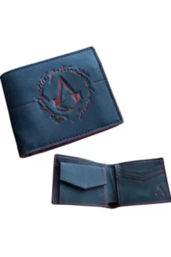 CARTERA: ESTILO BILLETERA ASSASSIN'S CREED UNITY LOGO (COLOR TURQUESA)