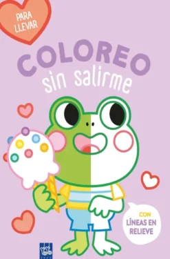 COLOREO SIN SALIRME-PARA LLEVAR: RANA [RUSTICA]