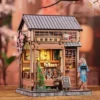 CUTEBEE MAQUETA MODEL KIT MINIATURE HOUSE SAKURA O KIMONO SHOP (BOOK-NOOK PARA CONSTRUIR) 19 X 14 CM [CAJA]