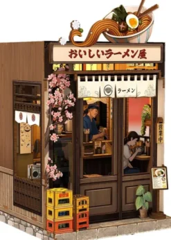 CUTEBEE MAQUETA MODEL KIT MINIATURE: HOUSE OISHII KYOTO RAMEN SHOP (BOOK-NOOK PARA CONSTRUIR) 22 X 13 CM [CAJA]