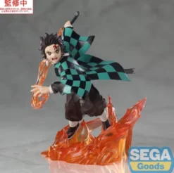 DEMON SLAYER KIMETSU NO YAIBA: ESTATUA TANJIRO KAMADO XROSS LINK ANIME 15 CM PVC [CAJA]