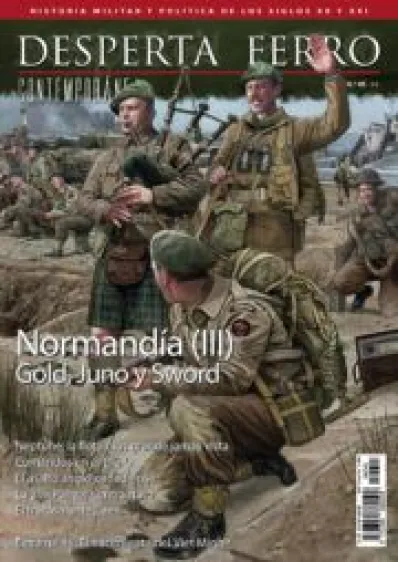 DESPERTA FERRO CONTEMPORANEA Nº45: NORMANDIA (III) GOLD, JUNO Y SWORD (REVISTA)