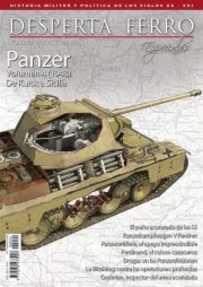 DESPERTA FERRO ESPECIAL 24: PANZER VOLUMEN 4 (1943) DE KURSK A SICILIA (REVISTA)