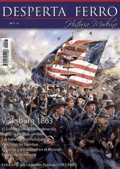 DESPERTA FERRO HISTORIA MODERNA Nº07: VICKSBURG 1863 (REVISTA)
