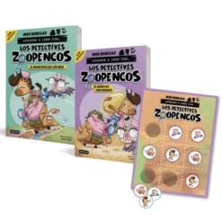 DETECTIVES ZOOPENCOS, LOS (PACK Nº01 Y 02 INCLUYE TRES EN RAYA) [RUSTICA]