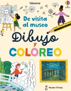 DE VISITA AL MUSEO (DIBUJO Y COLOREO) [RUSTICA]