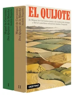 DON QUIJOTE DE LA MANCHA (ESTUCHE CON DOS VOLUMENES) [CARTONE]