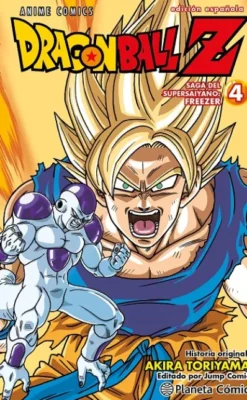 DRAGON BALL Z ANIME COMICS: SAGA DEL SUPERGUERRERO FREEZER Nº04 [RUSTICA]