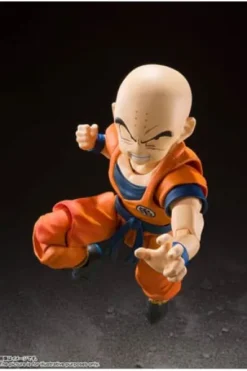 DRAGON BALL Z: FIGURA KRILLIN-EARTH'S STRONGEST MAN (S.H. FIGUARTS) 17 CM PVC [CAJA]