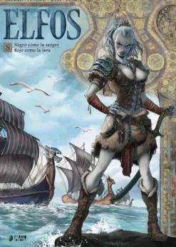 ELFOS VOL.08: NEGRO COMO LA SANGRE / ROJO COMO LA LAVA [CARTONE]