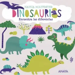 ENCUENTRA LAS DIFERENCIAS: DINOSAURIOS [CARTONE]