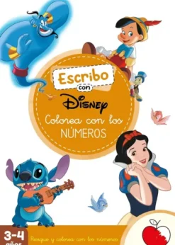 ESCRIBO CON DISNEY: COLOREA CON LOS NUMEROS [RUSTICA]