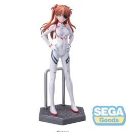 EVANGELION 3.0+1.0: THRICE UPON A TIME: ESTATUA ASUKA SHIKINAMI LANGLEY LUMINASTA 22 CM PVC [CAJA]