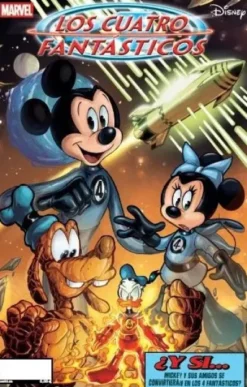 4 FANTASTICOS Nº187 / Nº05 (PORTADA ALTERNATIVA DISNEY) [GRAPA]