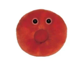 GLOBULO ROJO (ERITROCITO) GIANTMICROBES ORIGINAL (PELUCHE 12-18 CMS)