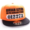 GORRA DE BEISBOL DC: ARKHAM ASYLUM CONVICTO (COLOR NARANJA)
