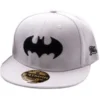 GORRA DE BEISBOL DC: BATMAN LOGO NEGRO (COLOR GRIS)