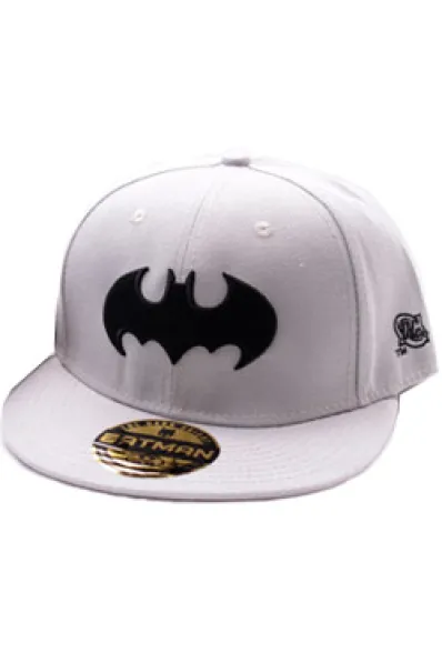 GORRA DE BEISBOL DC: BATMAN LOGO NEGRO (COLOR GRIS)
