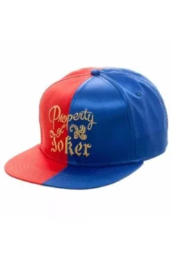 GORRA DE BEISBOL DC: ESCUADRON SUICIDA PROPERTY OF JOKER (COLOR ROJO Y AZUL)