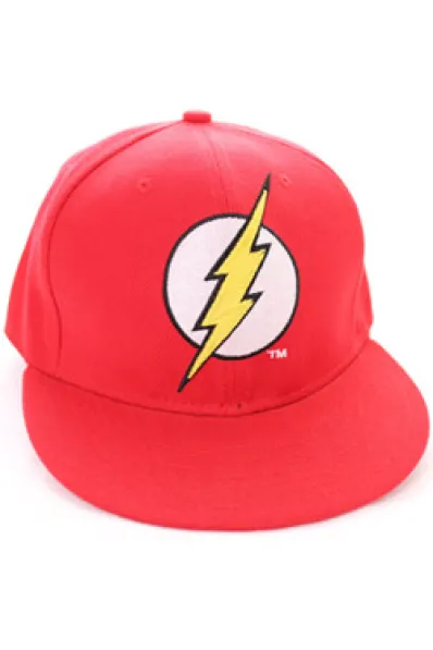 GORRA DE BEISBOL DC: FLASH LOGO (COLOR ROJO)