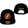 GORRA DE BEISBOL DC: FLASH LOGO SERIE TV (COLOR NEGRO)