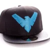 GORRA DE BEISBOL DC: NIGHTWING LOGO (COLOR NEGRO)